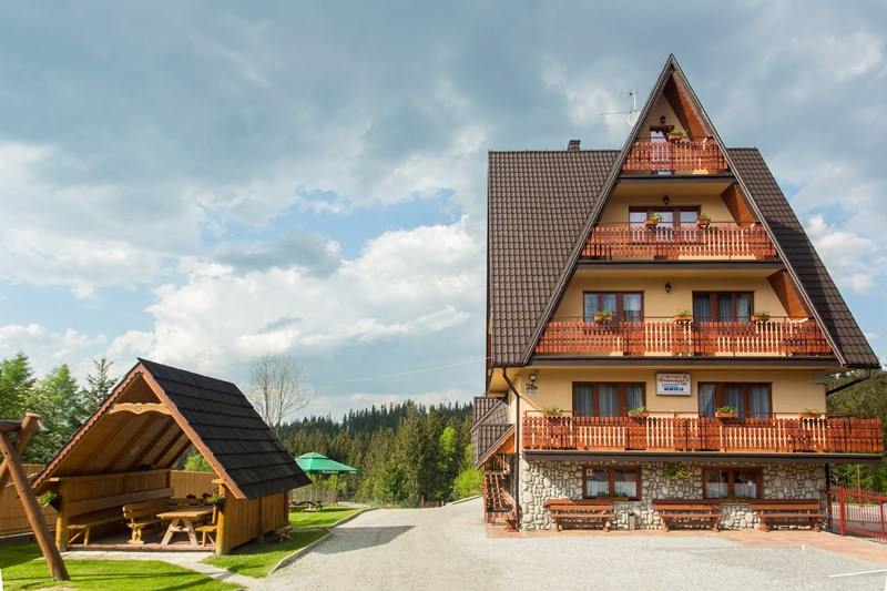 vila Zakopané izby ubytovanie hory Tatry odpočinok v Poľsku